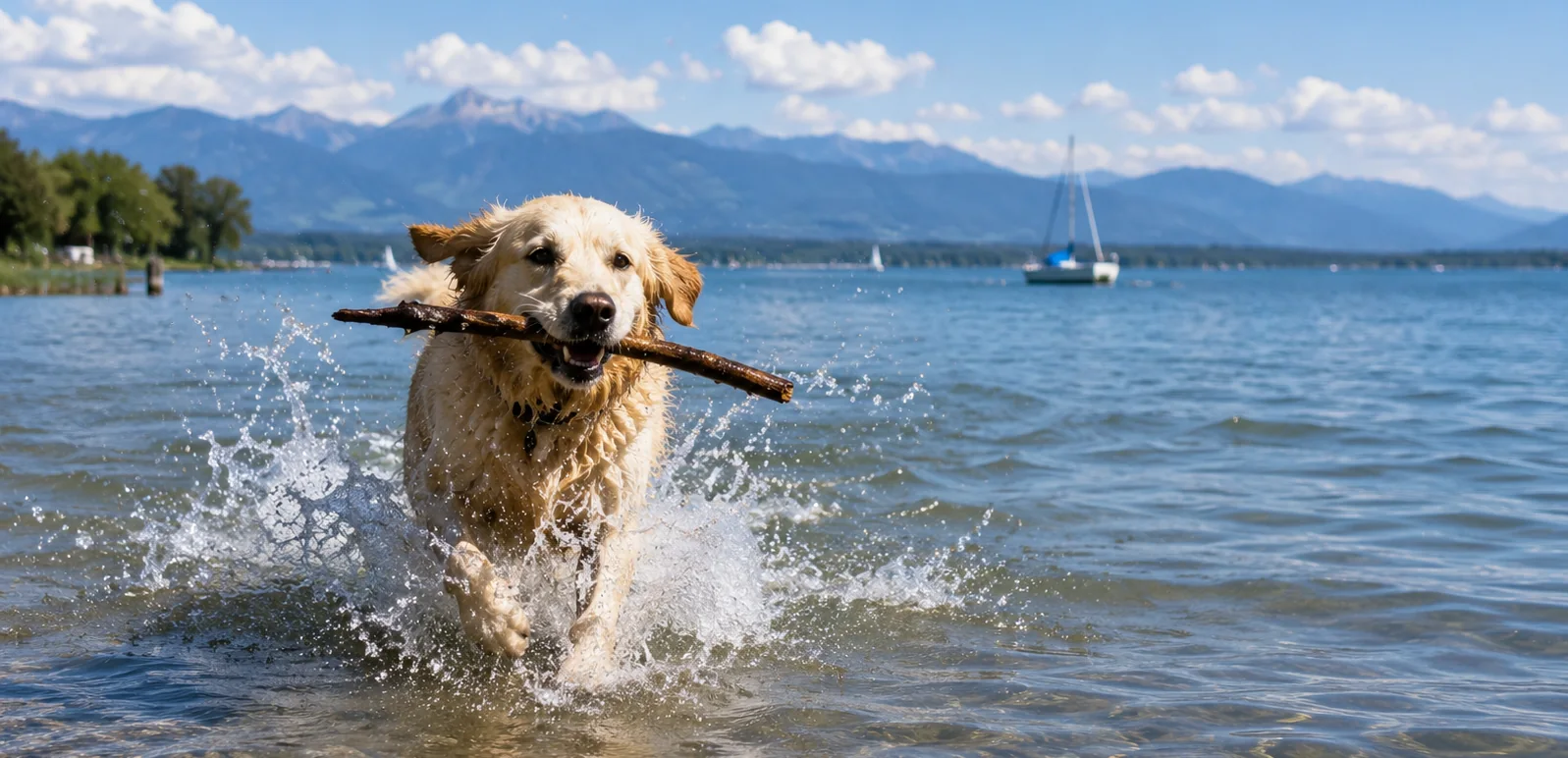 Chiemsee mit Hund: Wo Baden erlaubt ist – und wo nicht