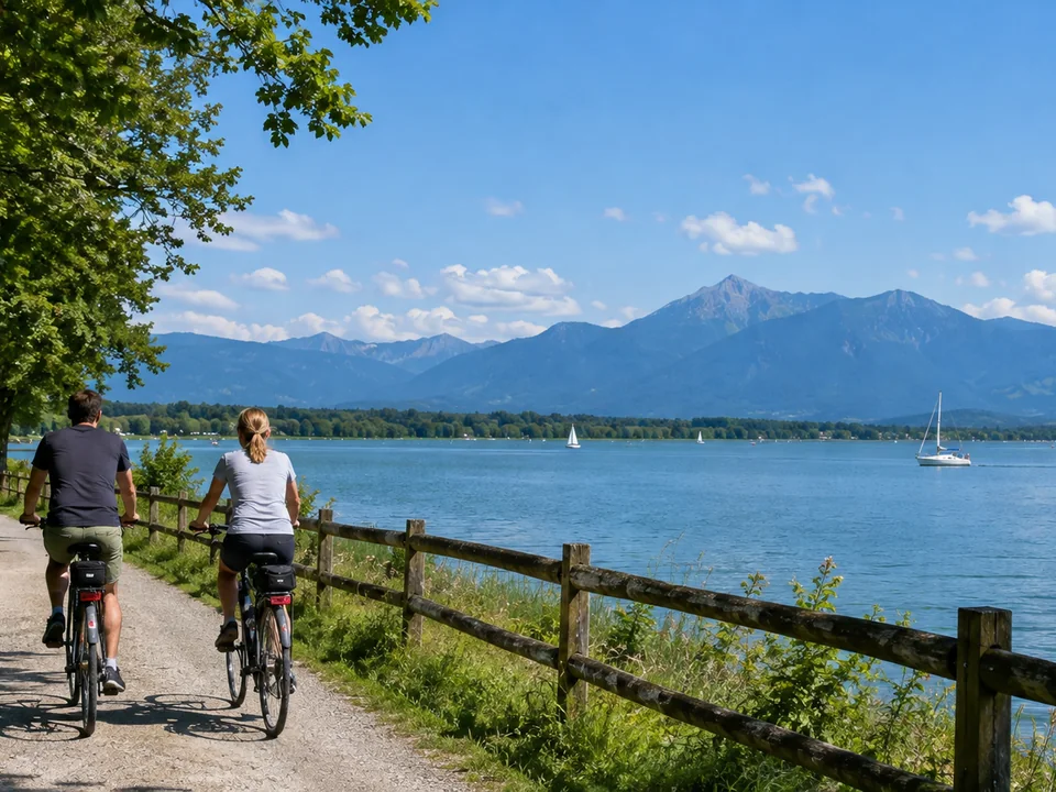 Chiemsee-Rundweg: 53 Kilometer rund um den See